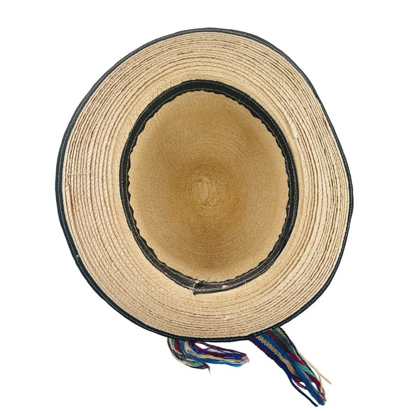 VINTAGE Straw Hat / Guatemalan Doll Hat - Picture 8 of 11